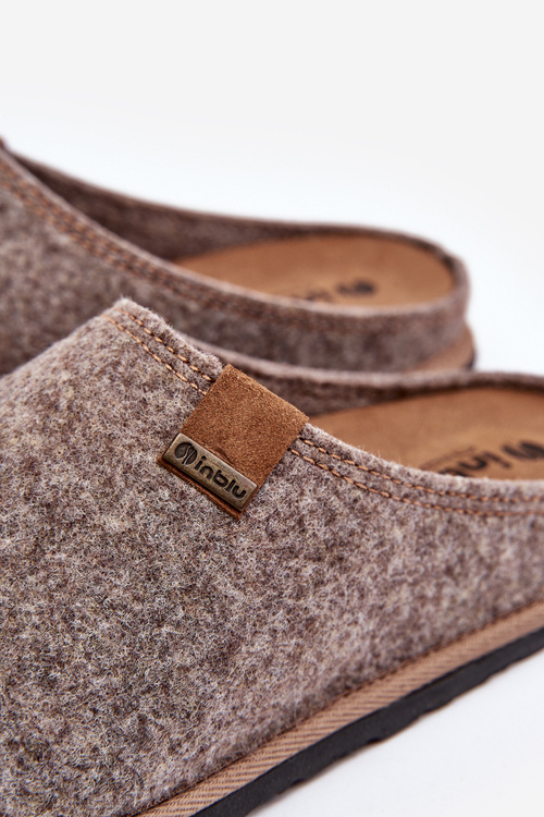 Men's Prophylactic Slippers Inblu SI000001 Beige