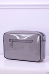 Grey Lacquered Handbag Women's Not Scared