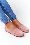Women's Suede Loafers Pink Madelyn
