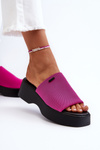 Women's Slippers Big Star NN274026 Fuchsia