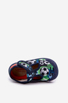 Slippers Milami Children's Elastic With Velcro In Balls Navy Blue Ambette