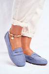 Women’s Loafers Material Blue Panay