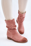 Women's Suede High Boots Pink Venis