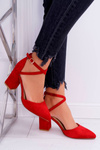Women's Stiletto pumps Red Traffic