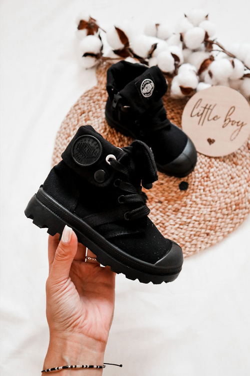 Children's High-top Sneakers Black Tobby