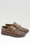 Brown Leather Men's Marko Half Boots
