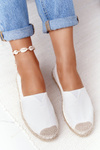 Espadryle Pleciona Podeszwa Big Star Białe HH274493 