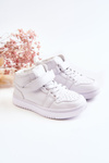 Children's High Sport Shoes White Berty