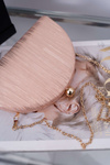 Women's Evening Handbag Rose Gold