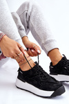 Women's Platform Sport Shoes Black Dakari