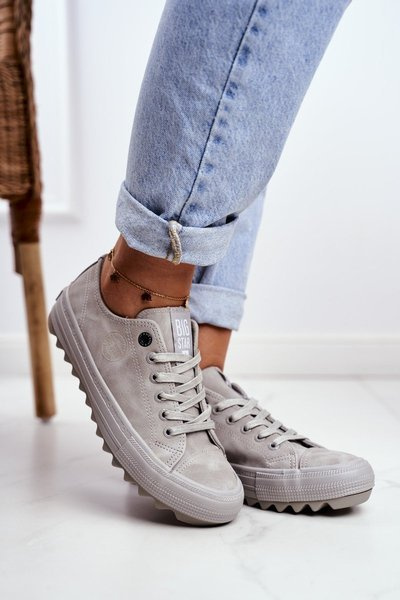 Women's Sneakers Big Star Grey GG274075