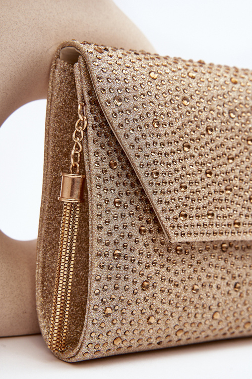 Decorated Formal Bag Clutch Edela Pink