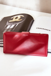 Women's Wallet Made Of Eco Leather Red Kalinessa