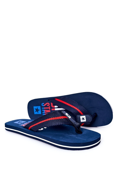 Men's Slippers Flip-Fops Big Star FF174478 Navy