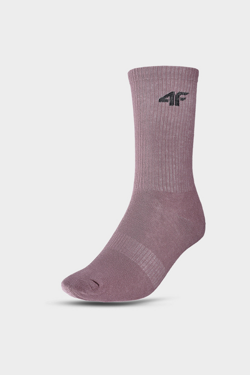 Skarpety 4F Dziewczęce Za Kostkę Casual 4-Pack Multikolor 4FJWAW24USOCF297-90S