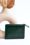 Women's Dark Green Eco Leather Wallet Cudea