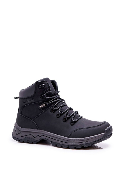Men's Warmed Trekking Boots Black Derex