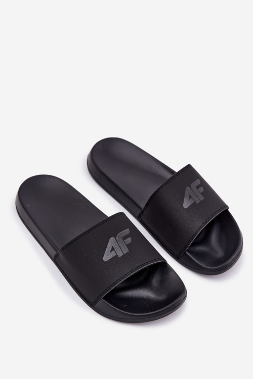 Men's Slippers 4F Black 4FRMM00FSLIM011-21S