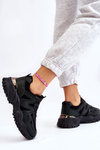 Classic Sport Platform Shoes Black Bowie