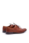Men's Elegant Brown Leather Trust Half Boots