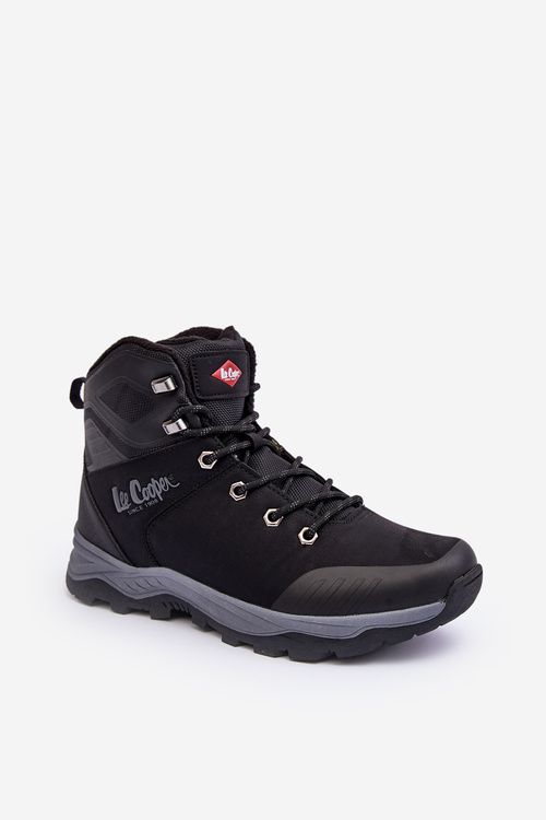 Trapery Buty Trekkingowe Męskie Czarne Lee Cooper LCJ-23-01-2045M