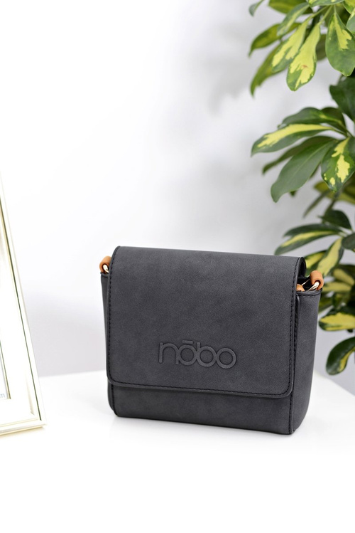 Women's Handbag Small Black Letter Bag Nobo