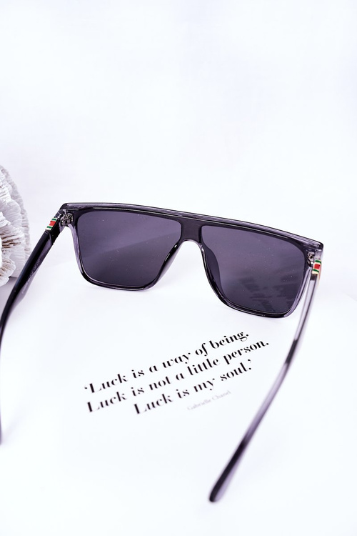 Shield Sunglasses VINCENT Gray