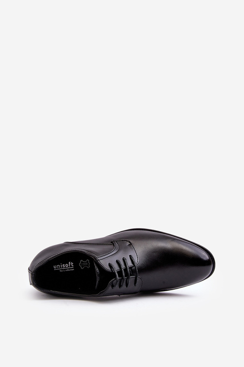 Men's Leather Loafers Black Harene