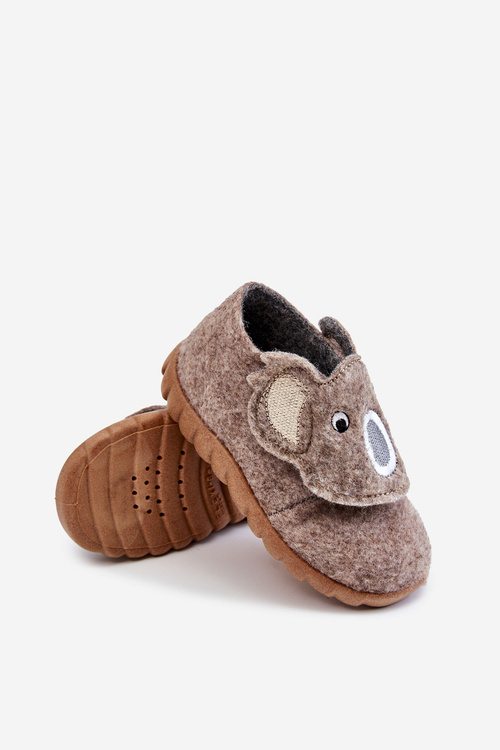 Papcie Dziecięce Koala Beżowe Befado 620P002