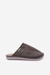 Men's slippers dark gray Selomir