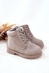 Children's Boots With Zipper Grey Dexter