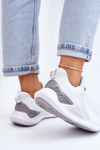 Women's Light Sports Shoes Memory Foam System Big Star LL274297 White