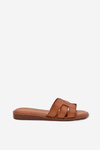 Women's Sandals Made Of Eco Leather Brown Lisanoria