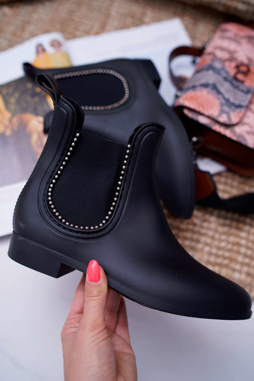 Black Women's Matte Lace-up Sneakers Boots Answear