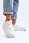Women's White Sports Sneakers Frutesa