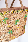 Braided Beach Bag NOBO XK0440 Beige