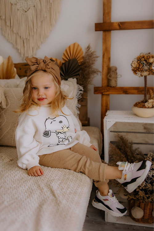 Children's Sport Shoes Sneakers Black-Purple Game Time