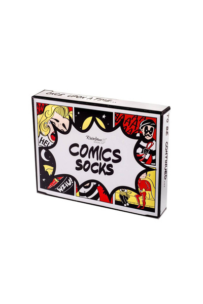 Skarpety COMICS 2 Pary Rainbow Socks