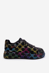 Buty Sportowe Damskie Dżety Czarne GOE LL2N4010