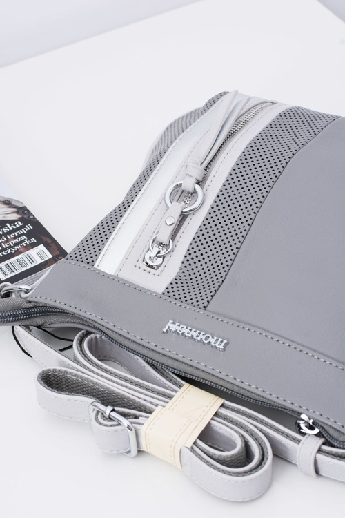 Women's Handbag Grey Shoulder Monnari Letter Bag