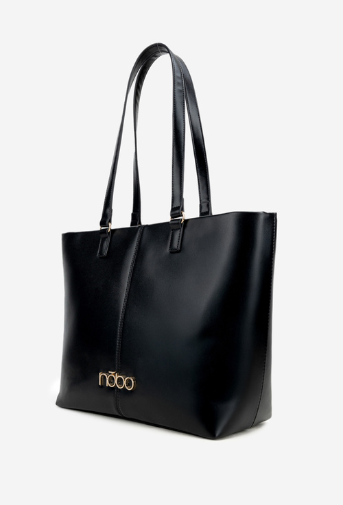 Torebka Shopperka Czarna NOBO BAG5740-020
