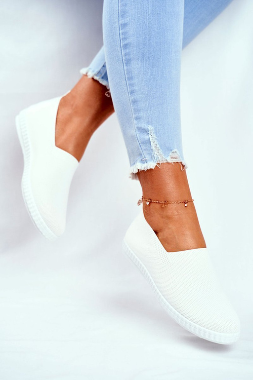 Women's Sneakers Slip-on White Grigio