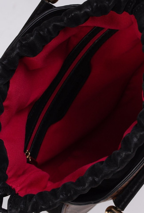 Women's Round Handbag Monnari Brown and Black BAG9340-017