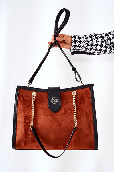 NOBO Shoulder Bag L0830 Brown and Black