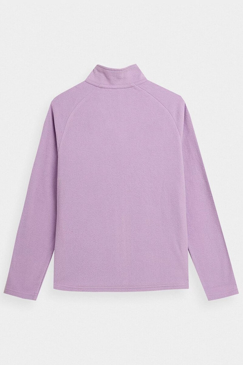 Polar With Stand-up Collar 4F Regular Women's 4FAW23TFLEF146-52S Purple
