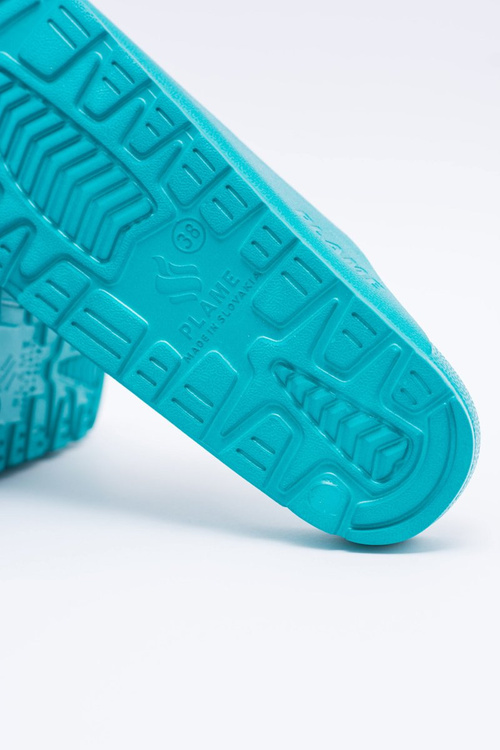 Klapki Damskie Lekkie Ogrodowe Turkusowe