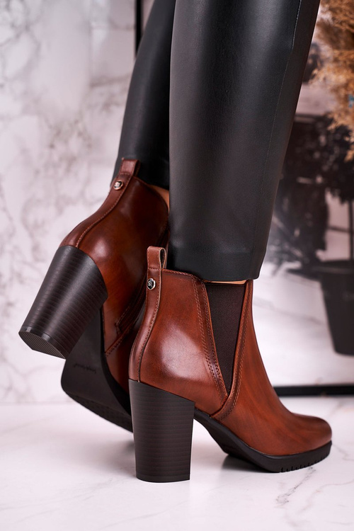 Women’s Insulated Ankle Boots Sergio Leone Brown BT311