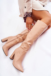 Classic Boots On A Post Nude Mayra