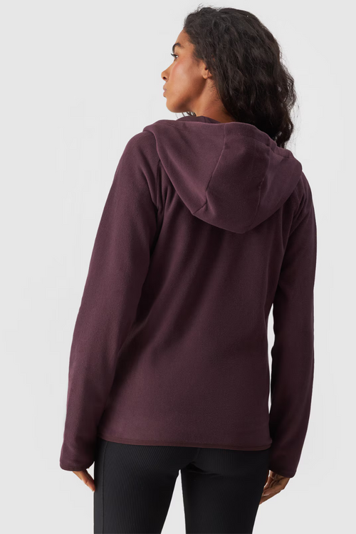 Polar Z Kapturem Regular Damski 4F 4FWMM00TFLEF291-50S Fioletowy