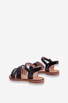 Children's Sandals With Straps Black Isla